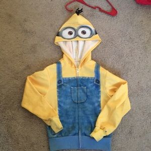 Minion Zip Up Sweater